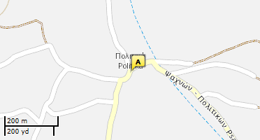 Location of business on map