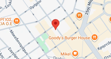 Location of business on map