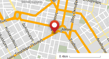 Location of business on map