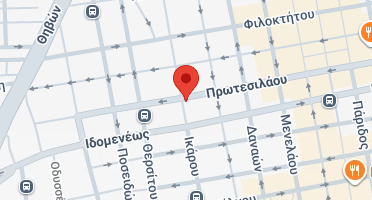 Location of business on map
