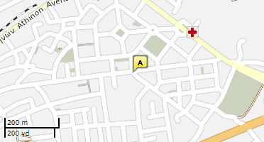 Location of business on map