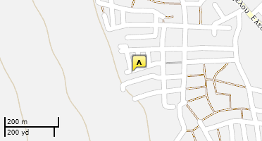 Location of business on map