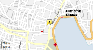 Location of business on map