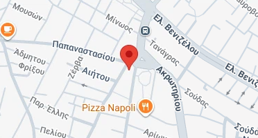 Χάρτης και σημείο της επιχείρησης