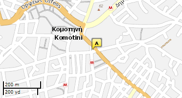 Χάρτης και σημείο της επιχείρησης