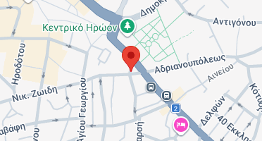 Location of business on map