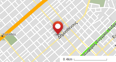 Location of business on map