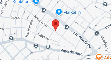 Location of business on map