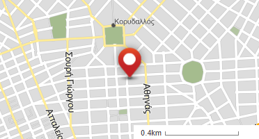 Location of business on map