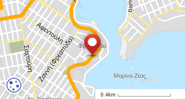Location of business on map