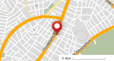 Location of business on map