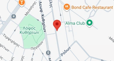 Location of business on map