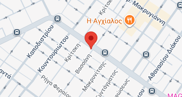 Location of business on map