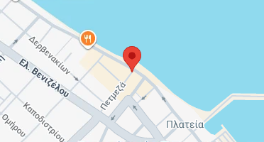 Location of business on map