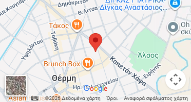 Location of business on map