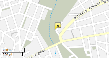 Location of business on map