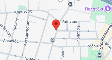 Location of business on map