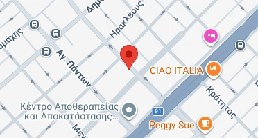 Location of business on map