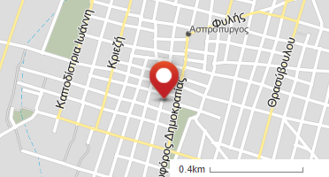 Χάρτης και σημείο της επιχείρησης