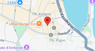Location of business on map