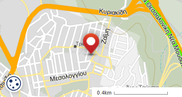 Location of business on map