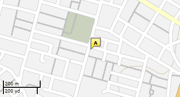 Location of business on map