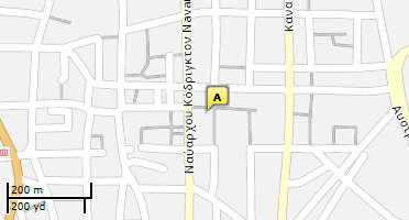 Location of business on map