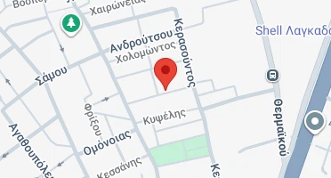 Location of business on map