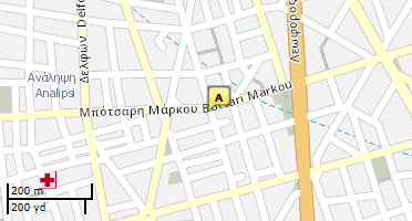 Χάρτης και σημείο της επιχείρησης