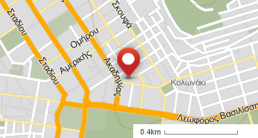 Location of business on map