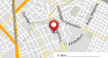 Location of business on map