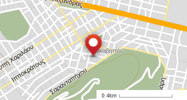 Location of business on map