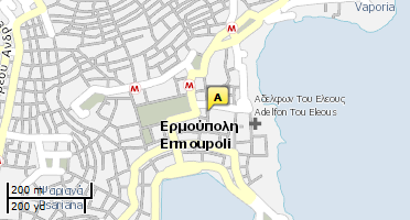 Χάρτης και σημείο της επιχείρησης