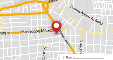 Location of business on map