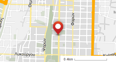 Location of business on map