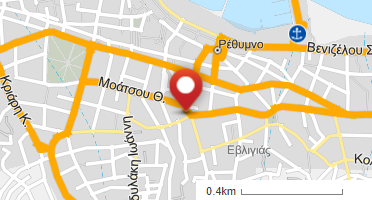 Location of business on map