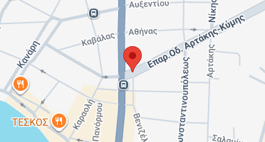 Location of business on map