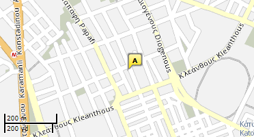 Location of business on map