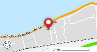 Location of business on map
