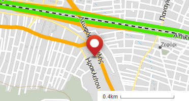 Location of business on map
