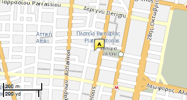 Location of business on map