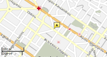 Χάρτης και σημείο της επιχείρησης