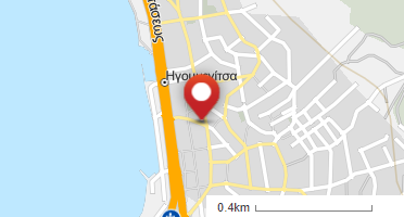 Location of business on map