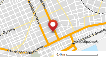 Location of business on map