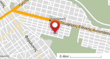Location of business on map