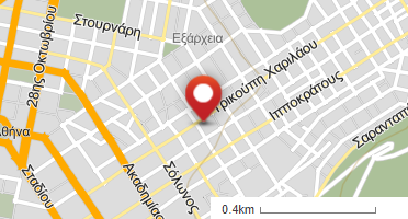 Location of business on map