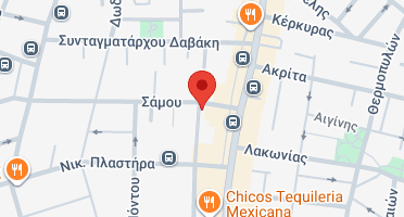 Location of business on map