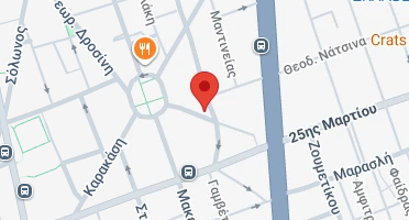 Location of business on map
