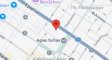 Location of business on map