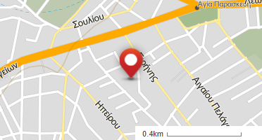 Location of business on map